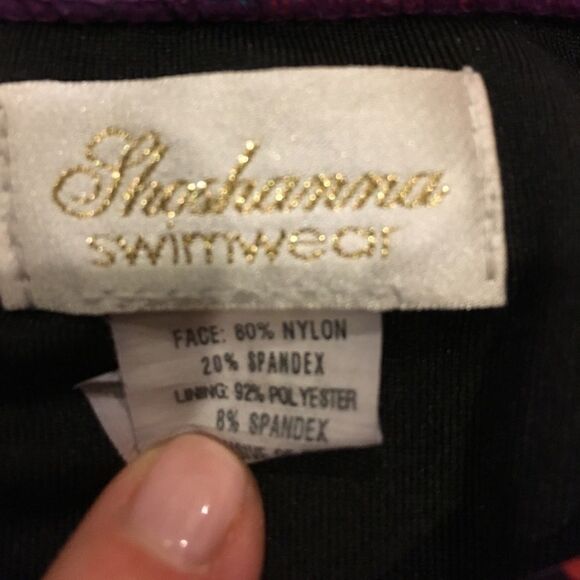 Shoshana Swimwear Multi Color Tie Closure Bikini - Picture 3 of 6